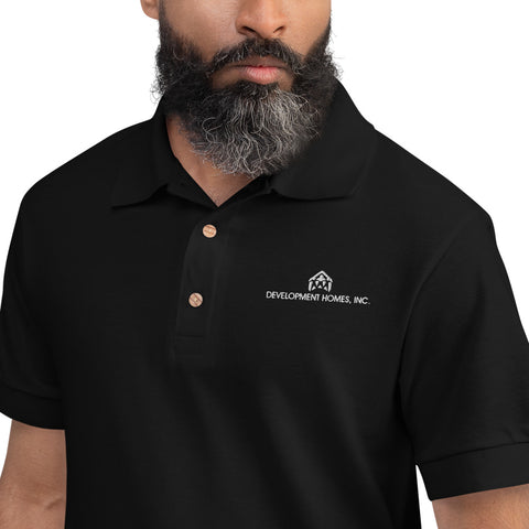 DHI Embroidered Polo Shirt