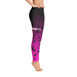 ALLsoPURE Duck Hunting Leggings Pink Black Ombre Leggings