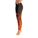 ALLsoPURE Duck Hunting Orange Black Ombre Leggings