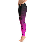 ALLsoPURE Duck Hunting Leggings Pink Black Ombre Leggings
