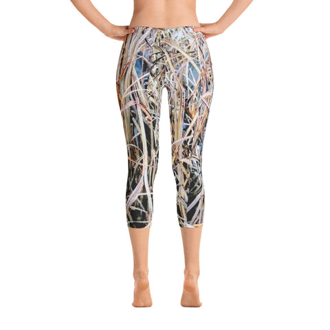 ALLSOPURE FULLY LOADED DUCK CAMO Capri Leggings