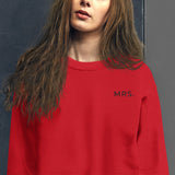MRS. Embroidered Unisex Sweatshirt