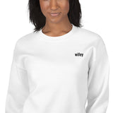 wifey Embroidered Sweatshirt