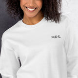 MRS. Embroidered Unisex Sweatshirt