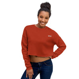 BRIDE Embroidered Crop Sweatshirt