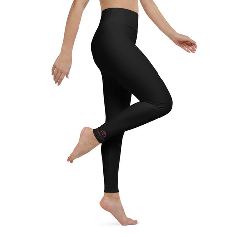 DHI Yoga Leggings logo bottom