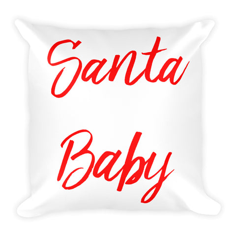 Santa Baby Pillow