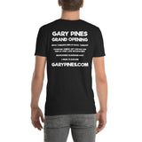 Gary Pines Ninja - Website Schedule back Short-Sleeve Unisex T-Shirt