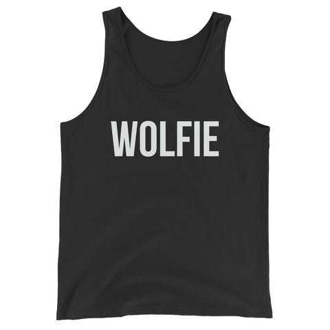 Front and back wolfie Unisex  Tank Top