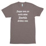 Jeeps are so cute Short sleeve soft t-shirt