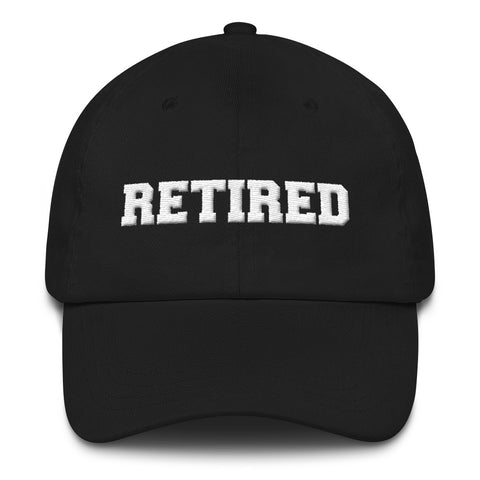 Retired Hat (Puff Embroidered)
