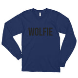 Wolfie front Long sleeve t-shirt (unisex)