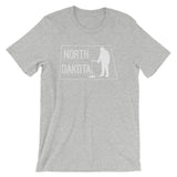 North Dakota Ice Fishing Short-Sleeve Unisex T-Shirt