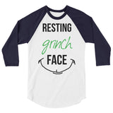 Resting Grinch Face Unisex Baseball