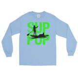 SUP PUP 2 GREEN Long Sleeve T-Shirt