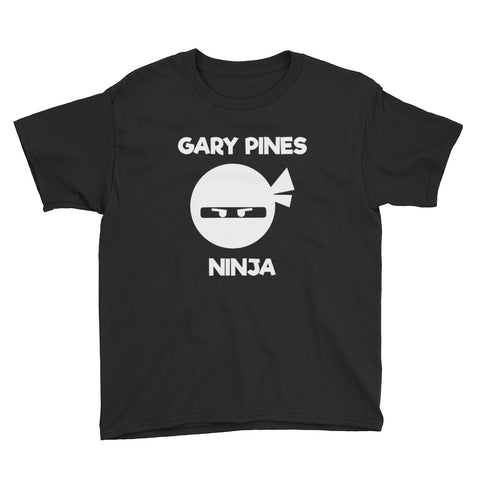 GARY PINES NINJA Youth Short Sleeve T-Shirt