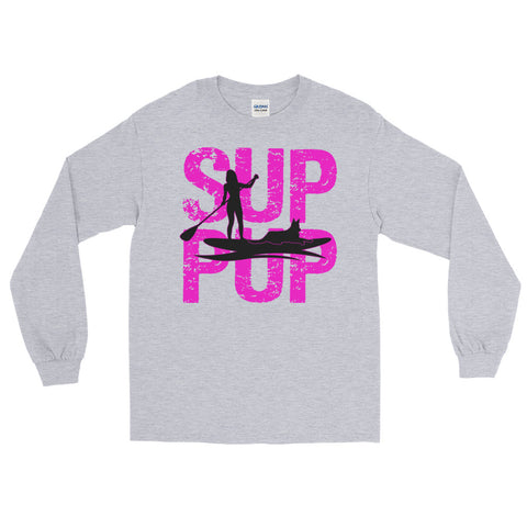 SUP PUP 2 PINK Long Sleeve T-Shirt