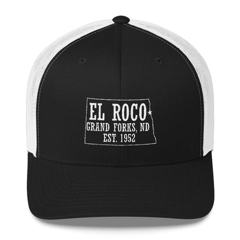 EL ROCO FINAL Trucker Cap BLACK/WHITE MESH