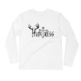HUNTRESS Long Sleeve Fitted Crew