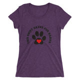 THIS SHIRT SAVES FUR BABIES Ladies' short sleeve t-shirt