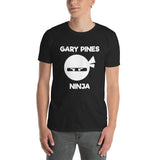 Gary Pines Ninja - Website Schedule back Short-Sleeve Unisex T-Shirt