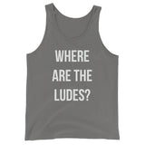 ONE SIDE ONLY Where are the ludes Unisex  Tank Top
