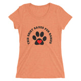 THIS SHIRT SAVES FUR BABIES Ladies' short sleeve t-shirt