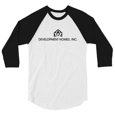 DHI 3/4 sleeve raglan shirt