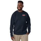 Gary Fire Unisex Premium Sweatshirt Logo 2 Front Print ONLY
